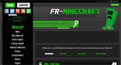 Desktop Screenshot of fr-minecraft.net